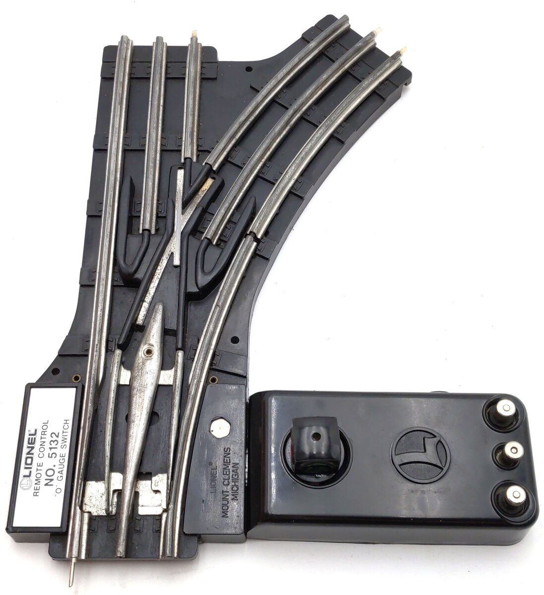 Lionel 6-5132 O O31 Right Hand Remote Control Switch Turnout VG/Box
