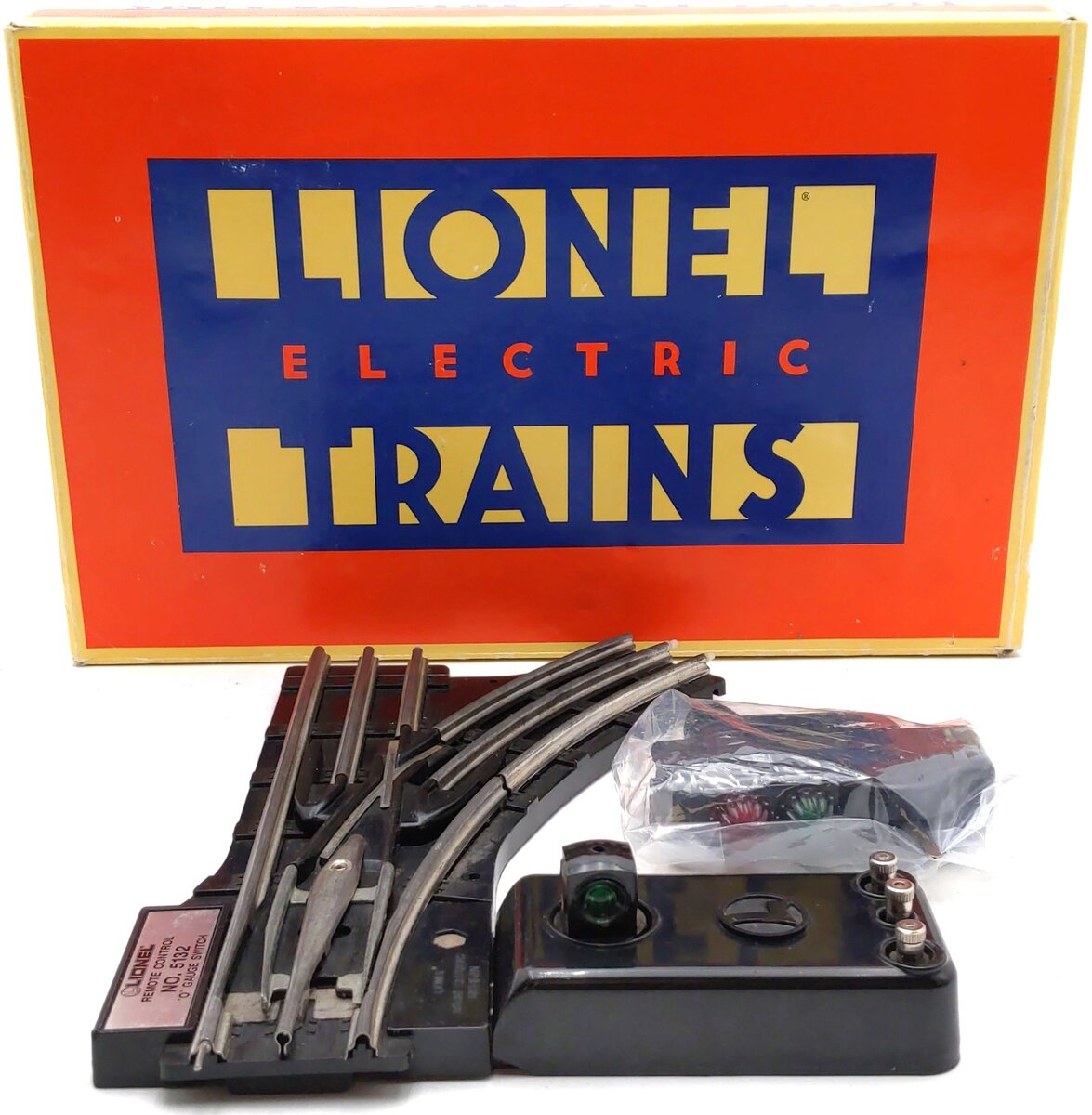 Lionel 6-5132 O O31 Right Hand Remote Control Switch Turnout VG/Box