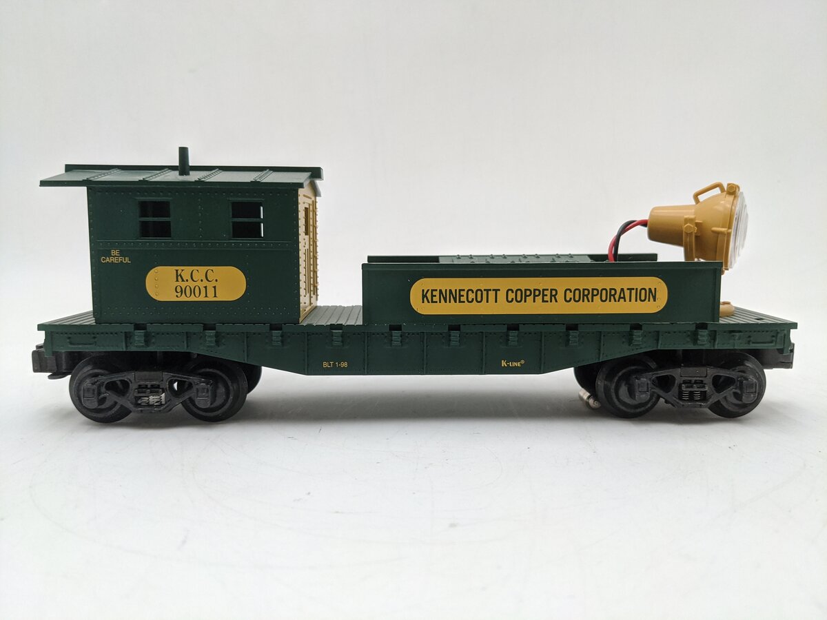 K-Line K-90011 O Gauge Kennecott Copper Corporation Work Caboose #90011 EX/Box