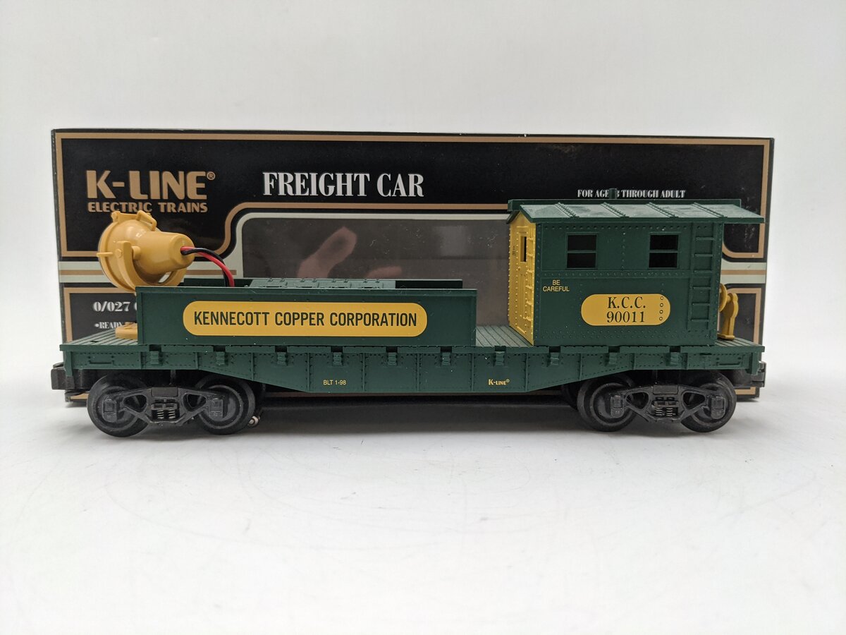 K-Line K-90011 O Gauge Kennecott Copper Corporation Work Caboose #90011 EX/Box