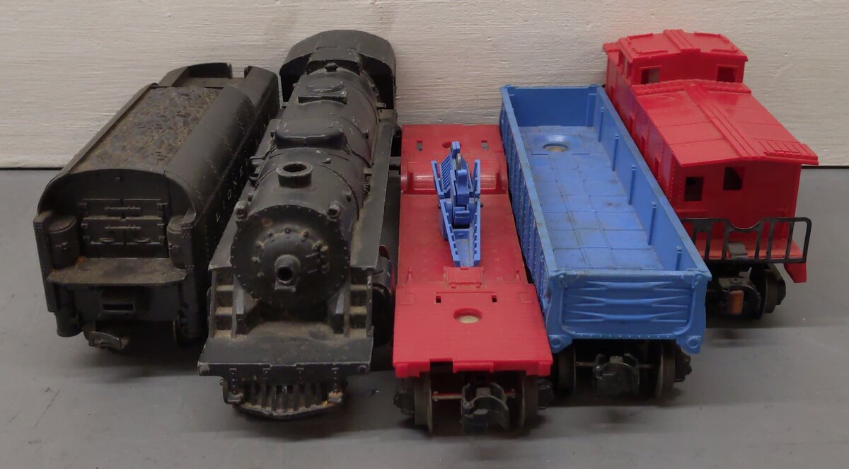 Lionel Vintage O Gauge Steam Freight Set VG/Box