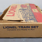 Lionel Vintage O Gauge Steam Freight Set VG/Box