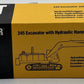 NZG 377 1:50 Scale Caterpillar 245 Excavator w/ Hydraulic Hammer EX/Box
