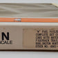 Con-Cor 0001-001904 Burlington Northern N Scale 4-Car Fuel Foiler Car Set LN/Box