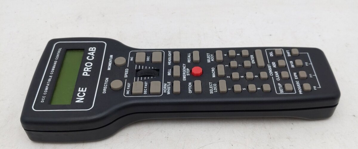 NCE Corporation 010 ProCab Deluxe Master Cab Handheld Remote with LCD Screen EX