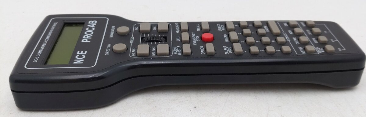 NCE Corporation 010 ProCab Deluxe Master Cab Handheld Remote with LCD Screen EX