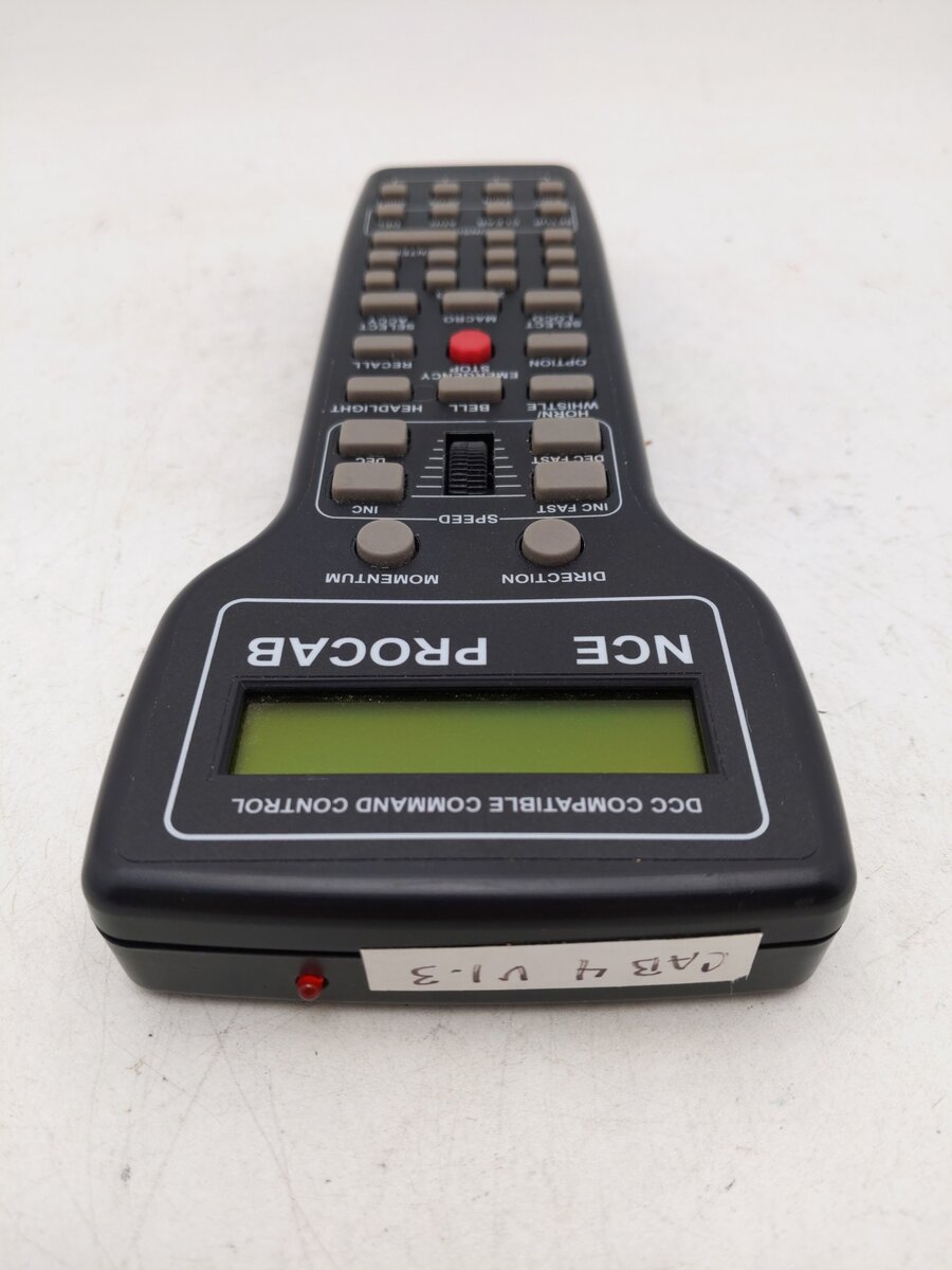 NCE Corporation 010 ProCab Deluxe Master Cab Handheld Remote with LCD Screen EX