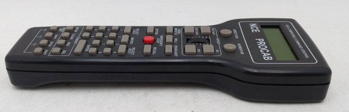 NCE Corporation 010 ProCab Deluxe Master Cab Handheld Remote with LCD Screen EX