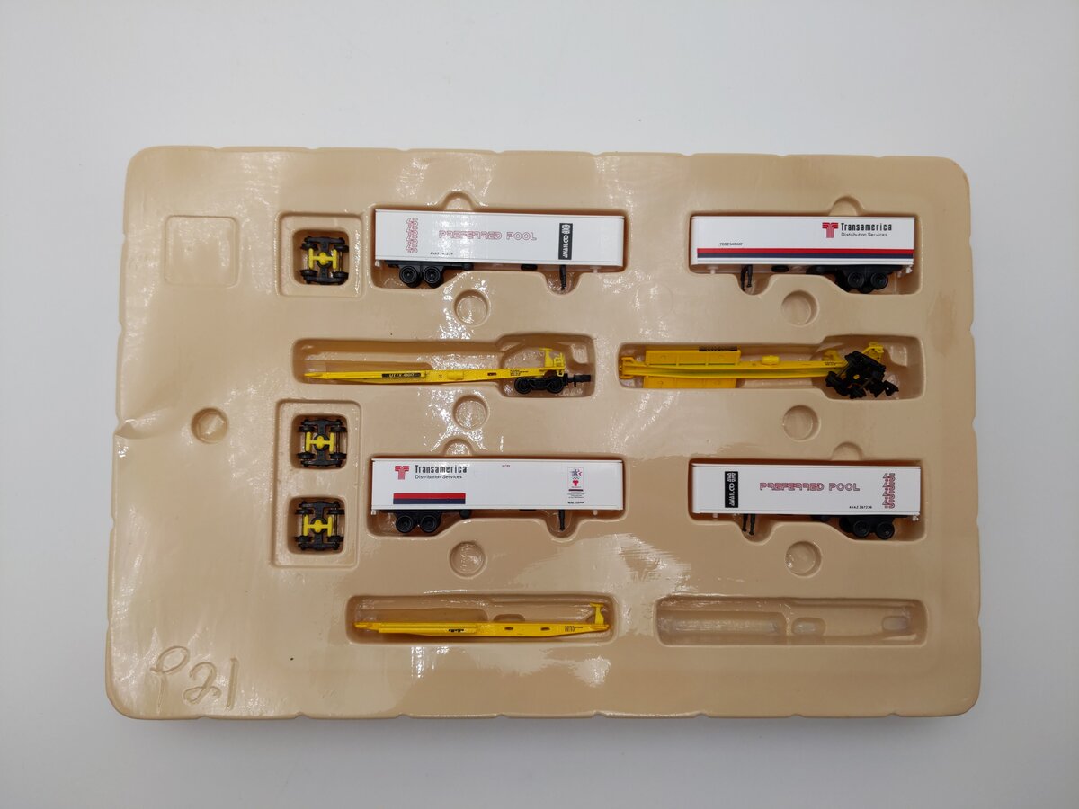 Con-Cor 0001-001902 N Scale Fuel Foiler 4-Car Set VG/Box
