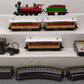 MTH 30-4141-0 O Christmas RailKing RTR 4-6-0 Steam Locomotive Set w/ LocoSound EX/Box