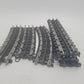 K-Line O Gauge Supersnap Assorted Straight & Curved Track Sections [6] VG