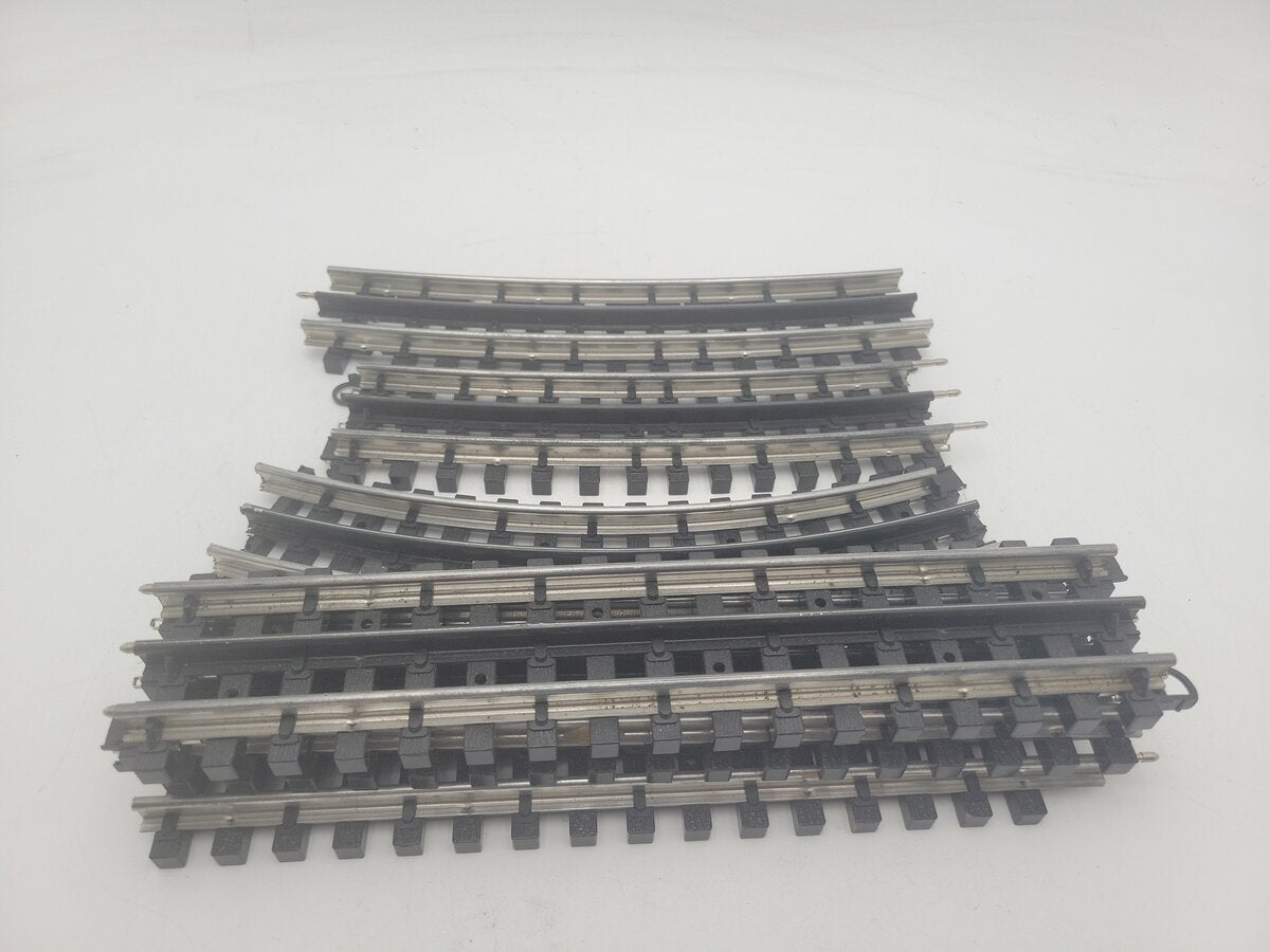 K-Line O Gauge Supersnap Assorted Straight & Curved Track Sections [6] VG