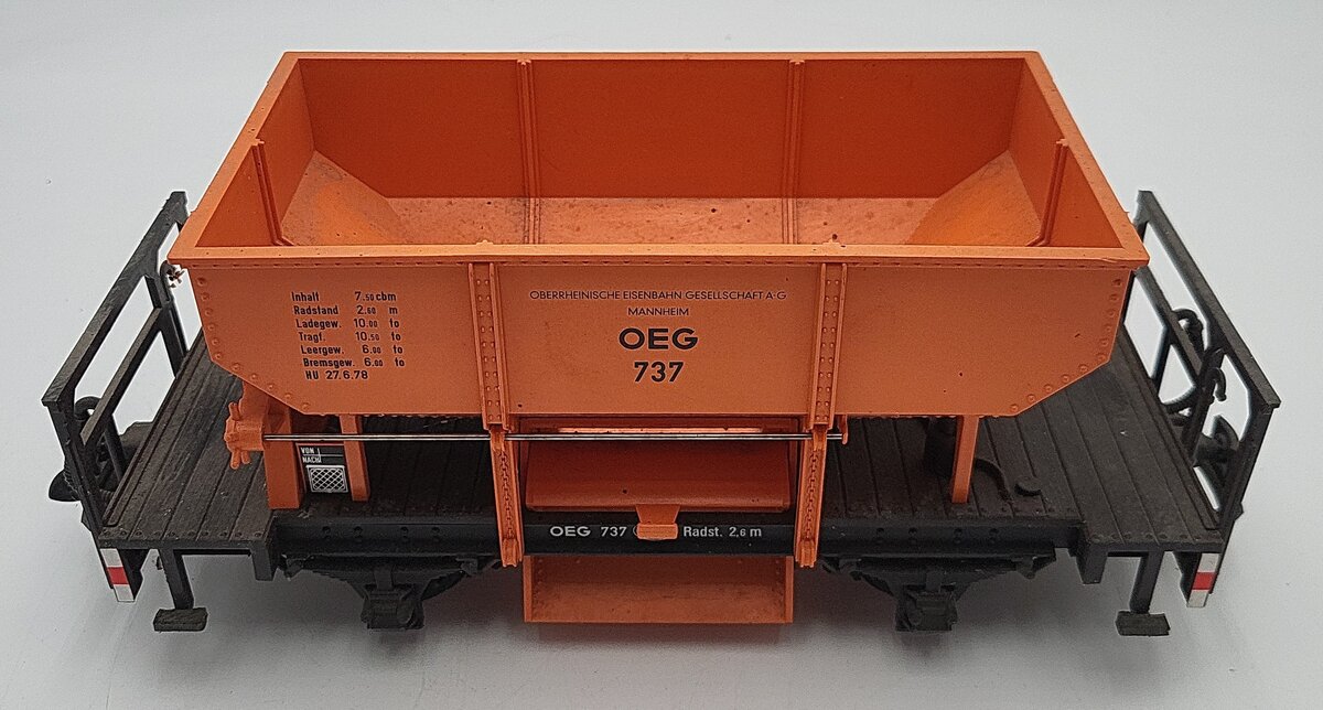 LGB 4041 G Scale OEG Ballast Car #737 VG