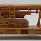 K-Line K662-8020 O Operation Iraqi Freedom US Army Cannon Mounted on Flat Car EX