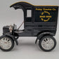 Ertl 4947 1:25 1905 Diecast Delivery Car Bank Caterpillar Foley Tractor LN