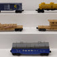 Lionel & K-Line Assorted Fright Cars; 9136, 16232, 39828, 36153, 8080, [5] VG