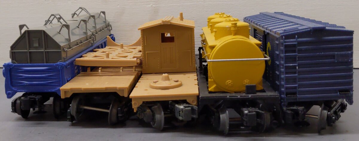 Lionel & K-Line Assorted Fright Cars; 9136, 16232, 39828, 36153, 8080, [5] VG