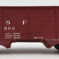 Atlas 3007502-3 O Gauge Santa Fe 50 Ton War Emergency Hopper Car #180562 LN/Box