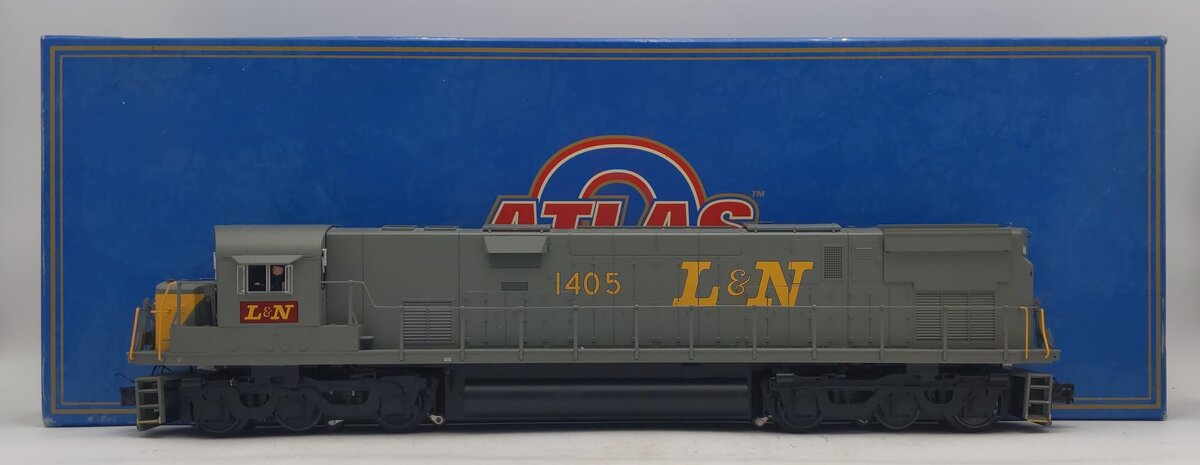 Atlas 1334-1 O Gauge L&N Powered C628 Diesel Locomotive #1401 [3 Rail TMCC] EX/Box