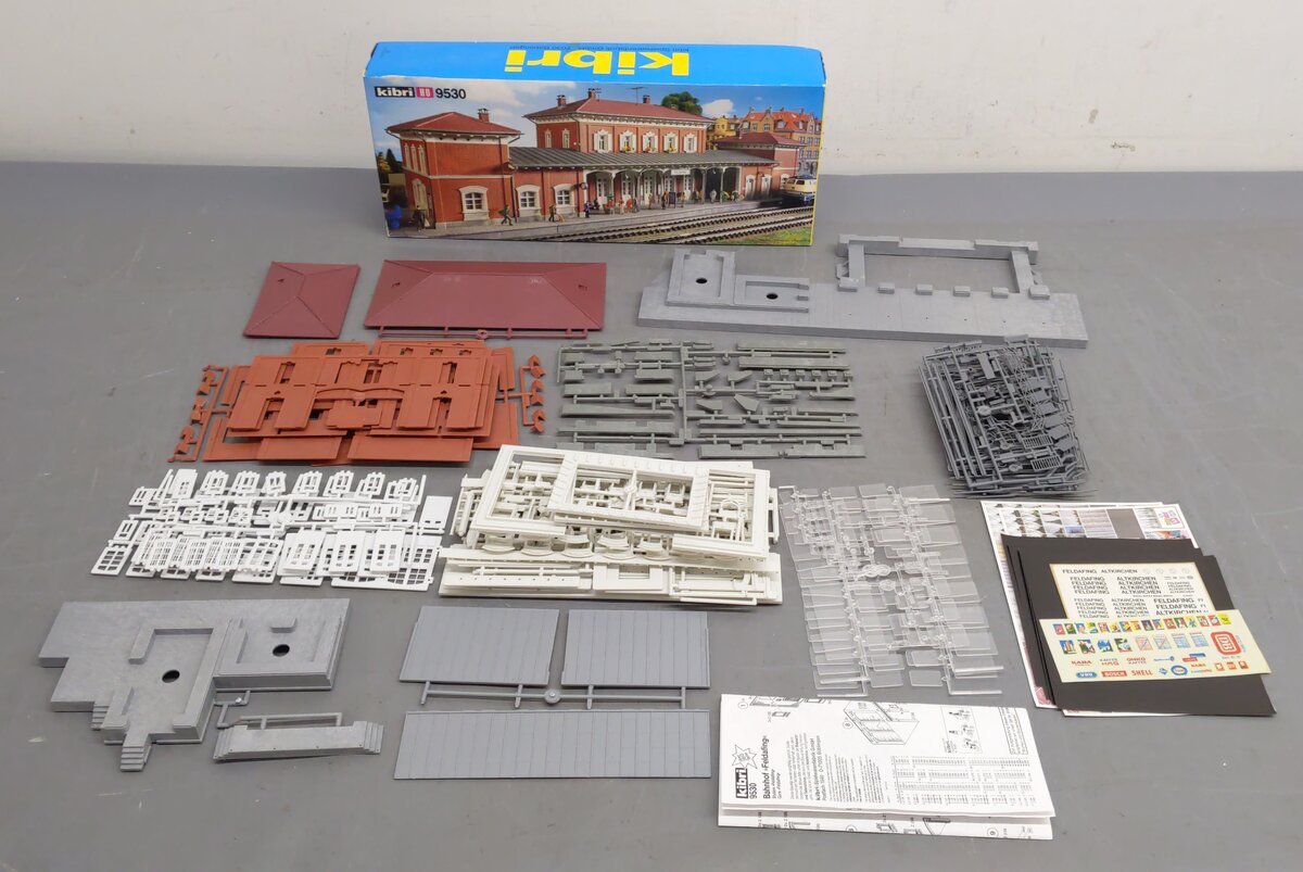 Kibri 9530 HO Scale Feldafing Station Building Kit EX/Box
