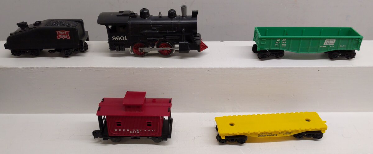 Lionel 6-1661 O Gauge Rock Island Line Set VG/Box