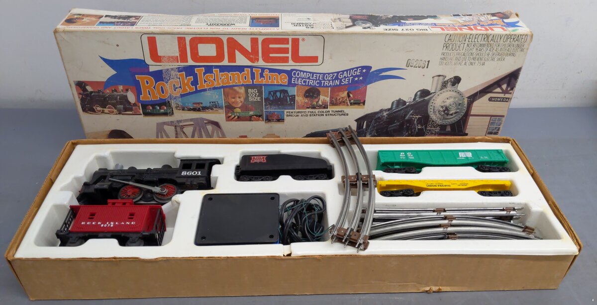 Lionel 6-1661 O Gauge Rock Island Line Set VG/Box