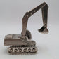 Sanis Enterprises Silver Excavator Desk Clock LN