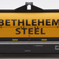Atlas 3001716-4 O Bethlehem Steel. 0 42' Coil Steel Car #170015 (3 Rail) EX/Box