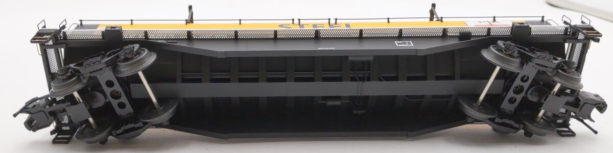 Atlas 3001716-4 O Bethlehem Steel. 0 42' Coil Steel Car #170015 (3 Rail) EX/Box