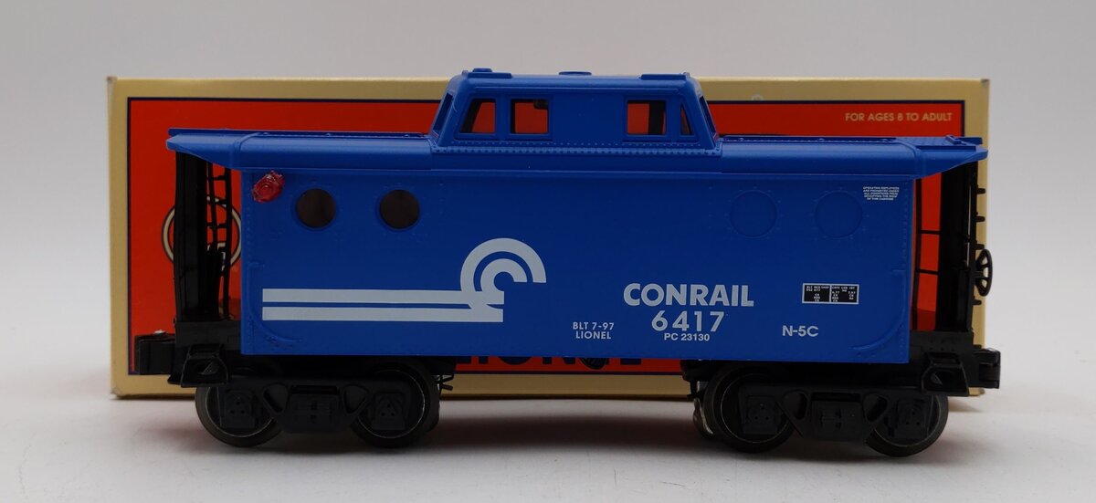 Lionel 6-19738 Conrail N5C Porthole Caboose LN/Box