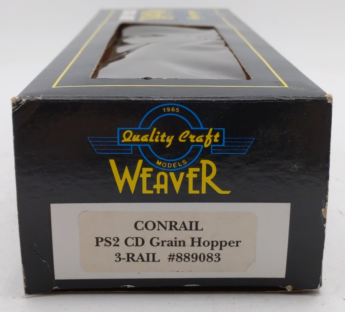 Weaver 889083 O Gauge Conrail PS2 CD Grain Hopper (3-Rail) LN/Box