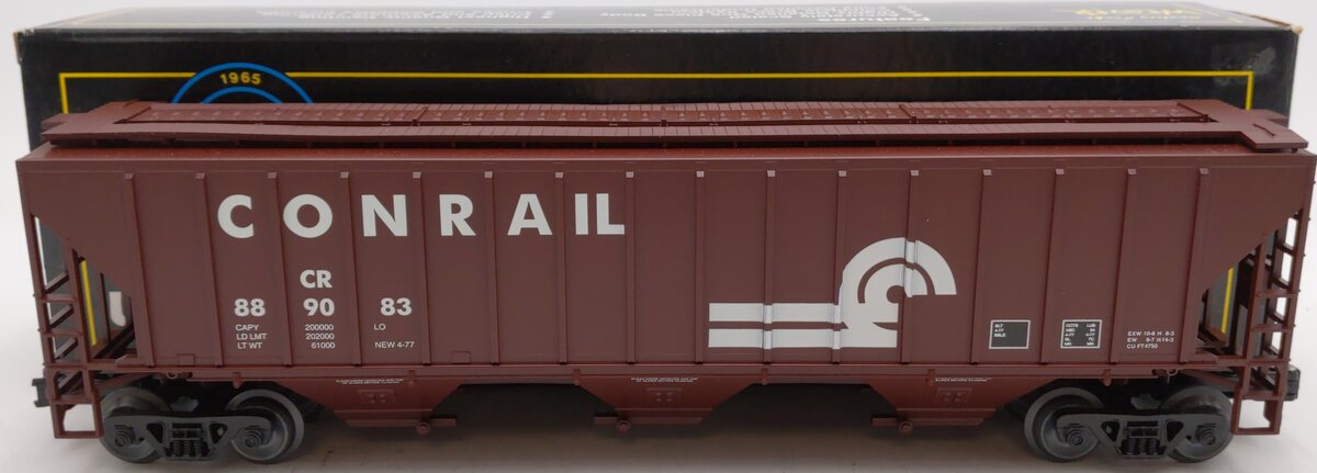 Weaver 889083 O Gauge Conrail PS2 CD Grain Hopper (3-Rail) LN/Box