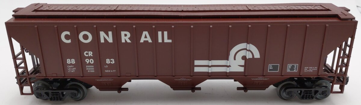 Weaver 889083 O Gauge Conrail PS2 CD Grain Hopper (3-Rail) LN/Box
