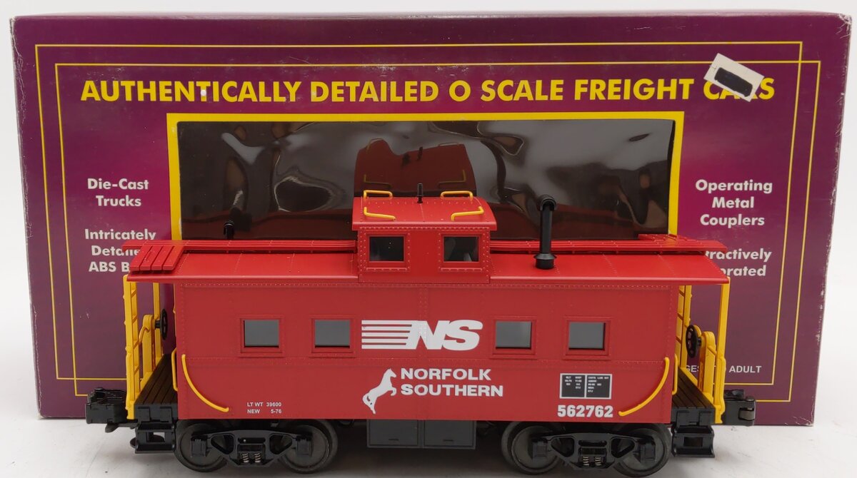 MTH 20-91033 O Gauge Norfolk Southern Caboose #562762 EX/Box