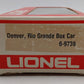 Lionel 6-9785 O Gauge Conrail Boxcar #CR9785 LN/Box