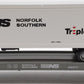 MTH 20-98123 O Gauge Norfolk Southern Flatcar w/40' Trailer #60377 EX/Box