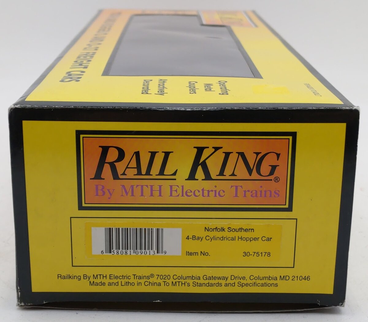MTH 30-75178 Norfolk Southern 4-Bay Cylindrical Hopper #892005 LN/Box
