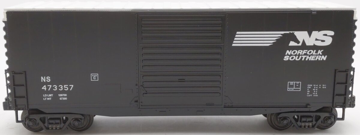 MTH 30-74429 Norfolk Southern 40‘ High-Cube Boxcar #473357 EX/Box