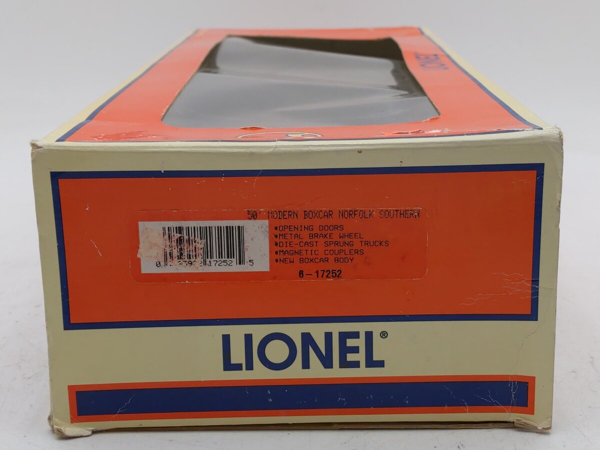 Lionel 6-17252 O Gauge Norfolk Southern Modern Boxcar #584824 VG/Box