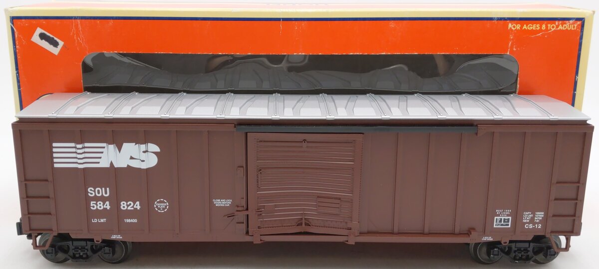 Lionel 6-17252 O Gauge Norfolk Southern Modern Boxcar #584824 VG/Box