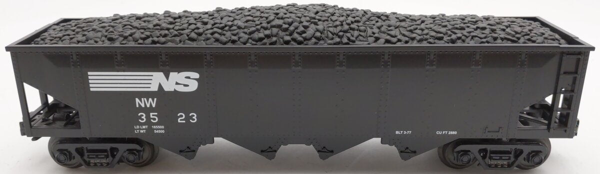 MTH 30-79013 Norfolk Southern Hopper w/Operating Coal Load #3523 LN/Box