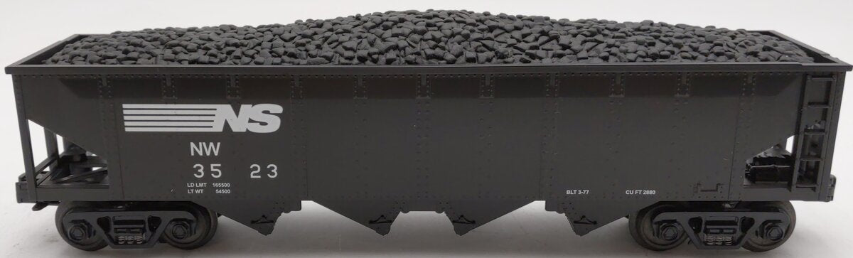 MTH 30-79013 Norfolk Southern Hopper w/Operating Coal Load #3523 LN/Box
