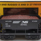 MTH 30-75372 O Gauge Norfolk Southern Ore Car w/Ore Load #2539 LN/Box