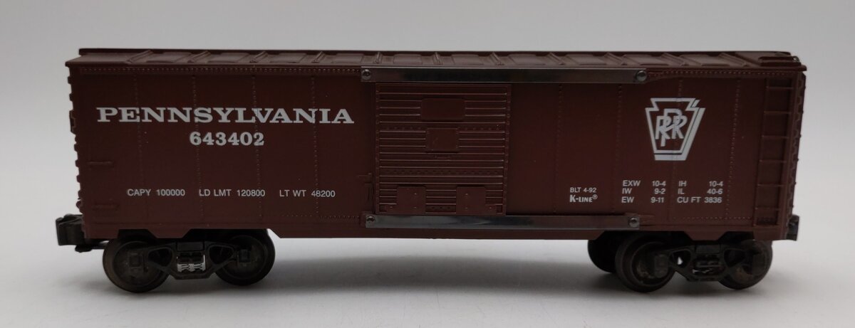 K-Line K643402 Pennsylvania Classic Boxcar EX/Box