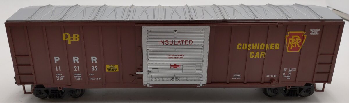 Weaver 112135 O Gauge Pennsylvania Railroad Ribbed 50' Boxcar (3-Rail) LN/Box
