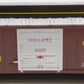 Weaver 112135 O Gauge Pennsylvania Railroad Ribbed 50' Boxcar (3-Rail) LN/Box