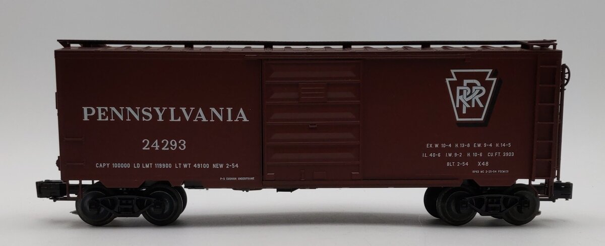 Weaver O Gauge Pennsylvania PS- 1 40' Boxcar No. 24293 LN/Box