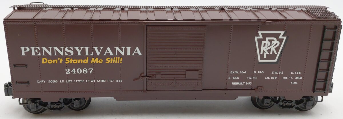 K-Line K751-1892 O Gauge Pennsylvania Die-Cast Boxcar #24087 EX/Box
