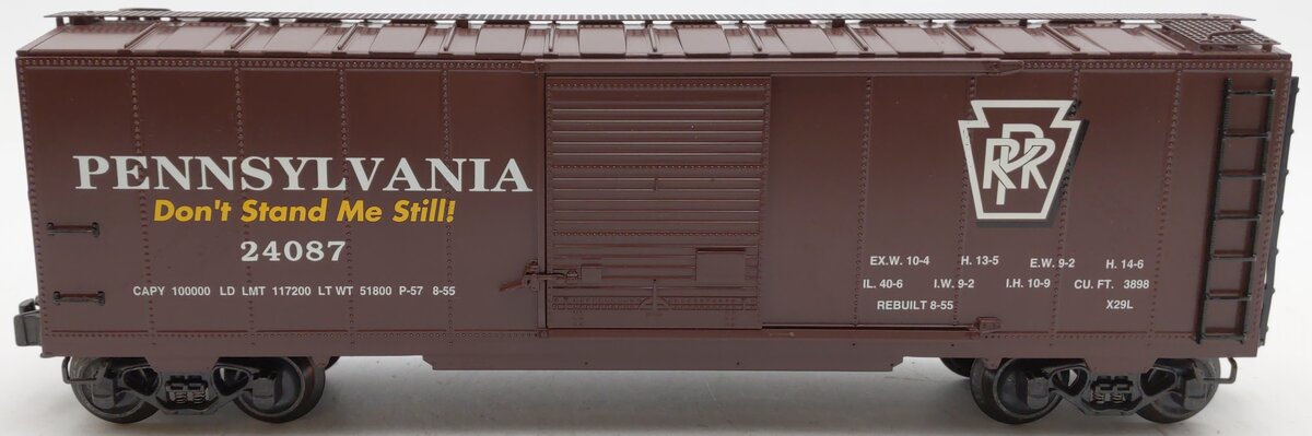 K-Line K751-1892 O Gauge Pennsylvania Die-Cast Boxcar #24087 EX/Box