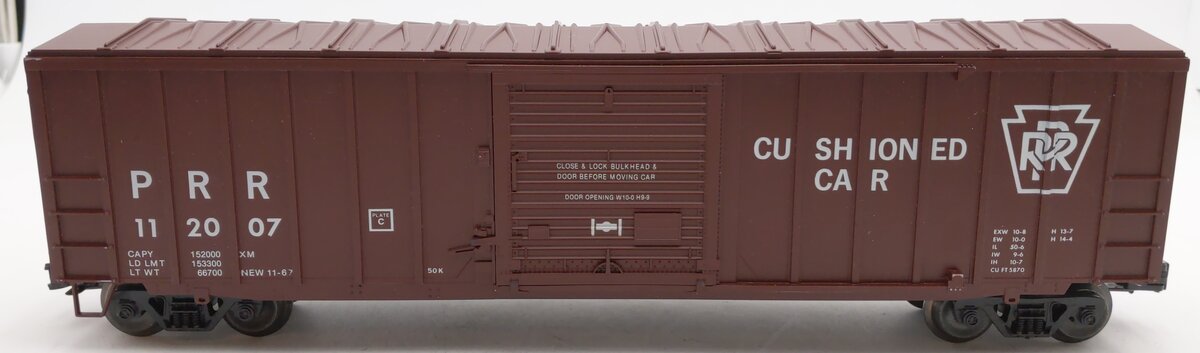 Weaver 112007 O Gauge Pennsylvania Railroad Cushioned Boxcar EX/Box
